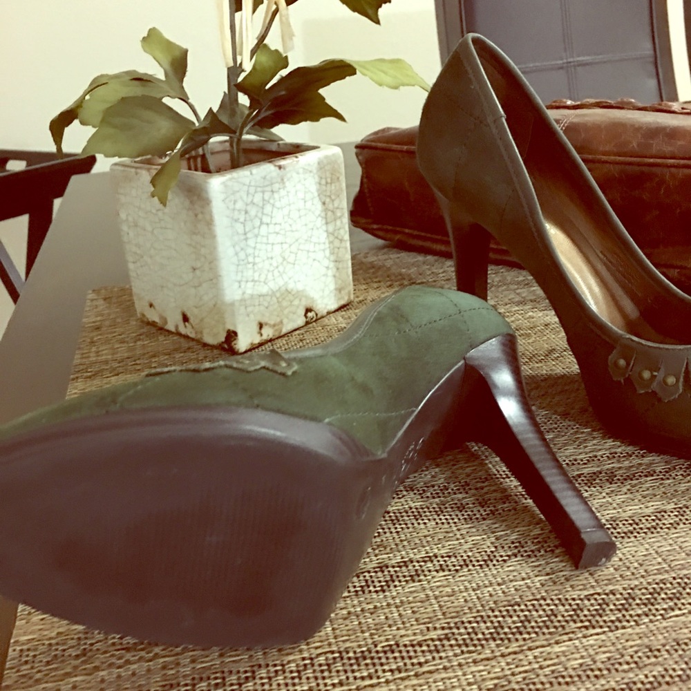 BCBG Peep Toe Heels